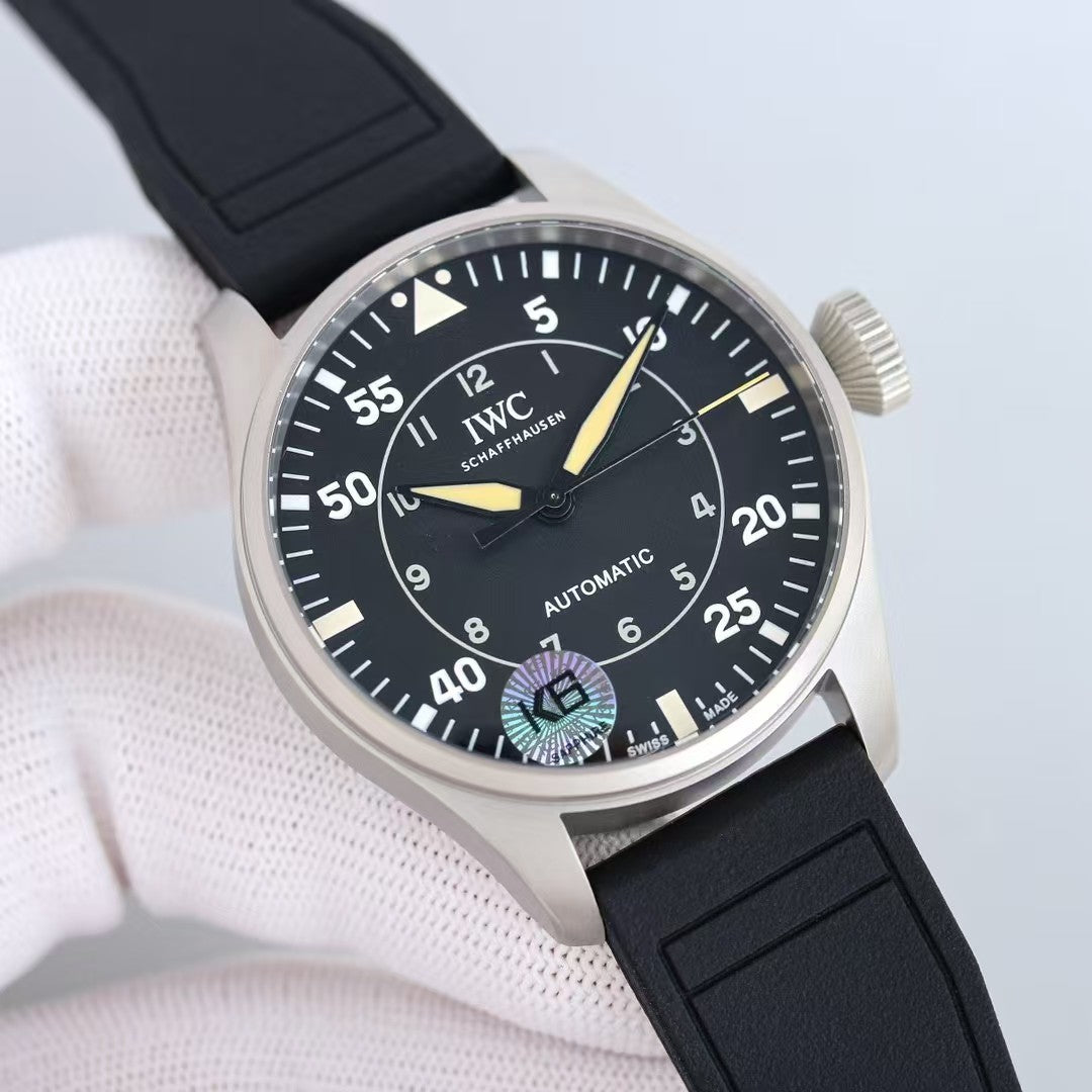 Big Pilot Spitfire 43mm TILE Black Dial M+ 8N24
