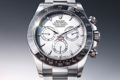 Daytona 126502 40mm SS/SS White Dial QF JH4131 (Free Sprung)