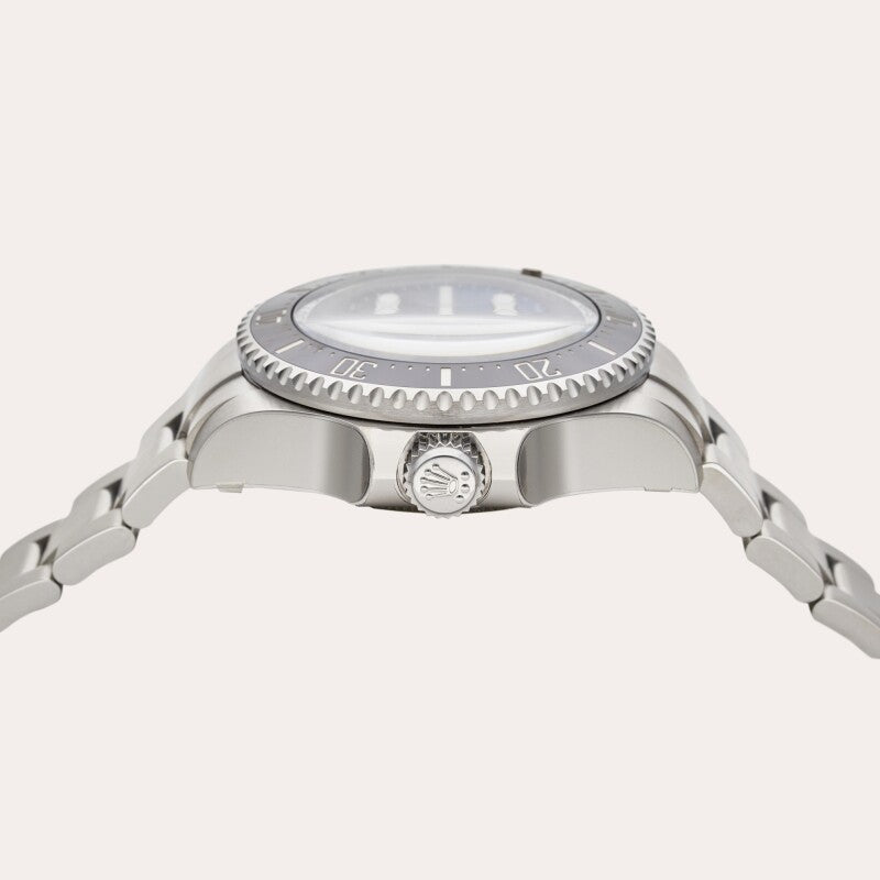 DeepSea dweller 126660 44mm SS/SS Black Dial QF JH3235 (Free Sprung)