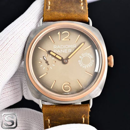 Radiomir Quaranta PAM1643 47MM SSLE White Dial TTF A7750