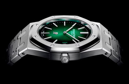 Royal Oak 15202 39mm SS/SS Gradient Green Dial IPF A2121