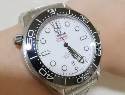 Seamaster 300m 42mm SS/SS White/Dot Dial ORF OR8800 Super Clone
