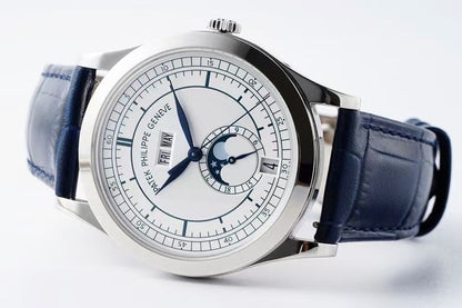 Annual Calendar Moonphase 5396 SSLE White Dial ZF A324