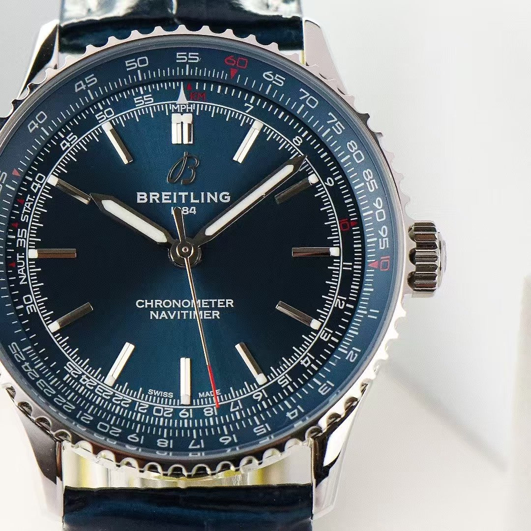 Navitimer 1 2024 41mm Date SS/LE Blue Dial TF A2824