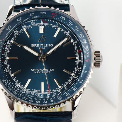 Navitimer 1 2024 41mm Date SS/LE Blue Dial TF A2824