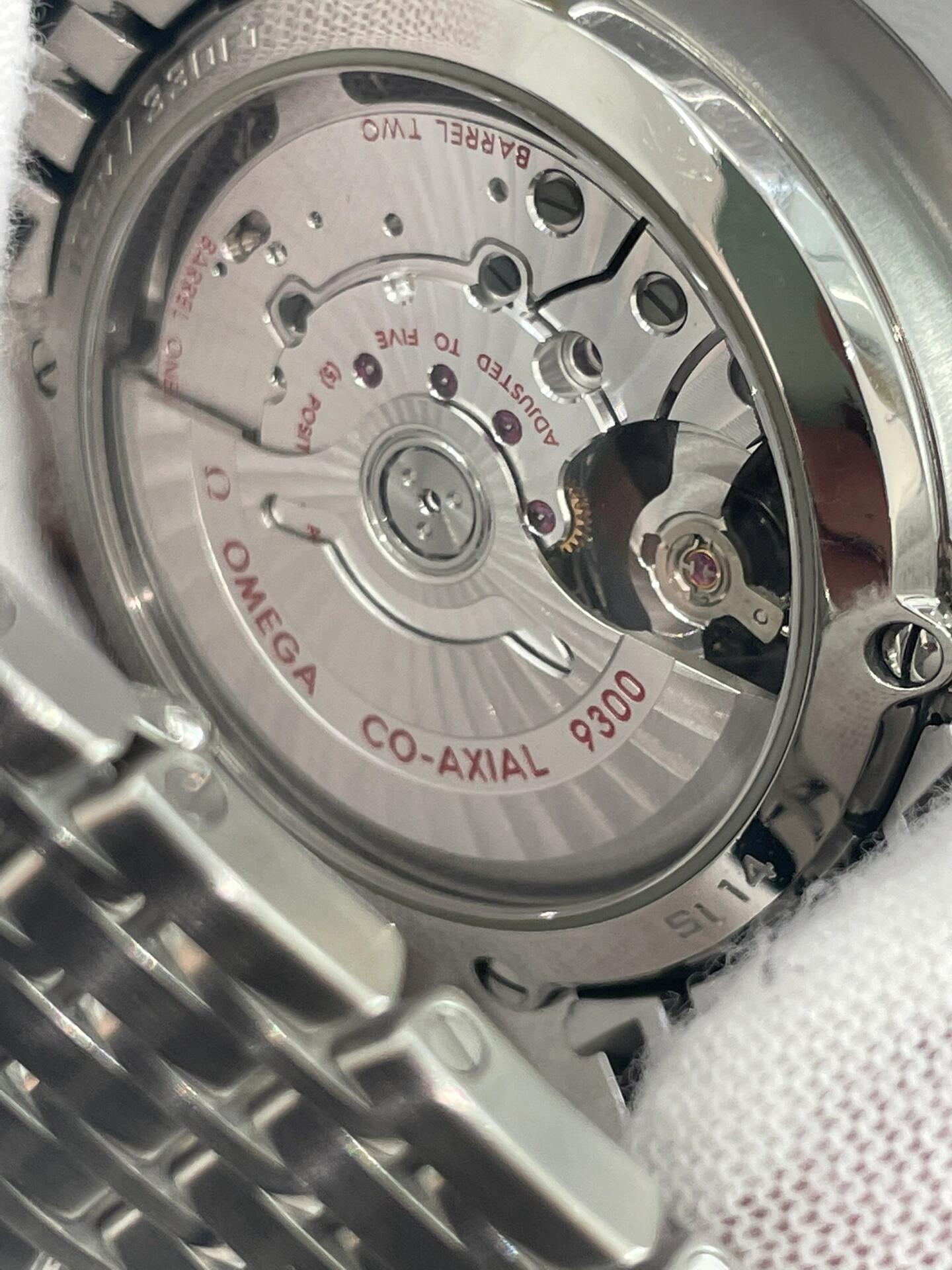 Omega - De Ville Prestige 42MM SS/SS Blue OMF A7750 Mod9300