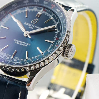 Navitimer 1 2024 41mm Date SS/LE Blue Dial TF A2824