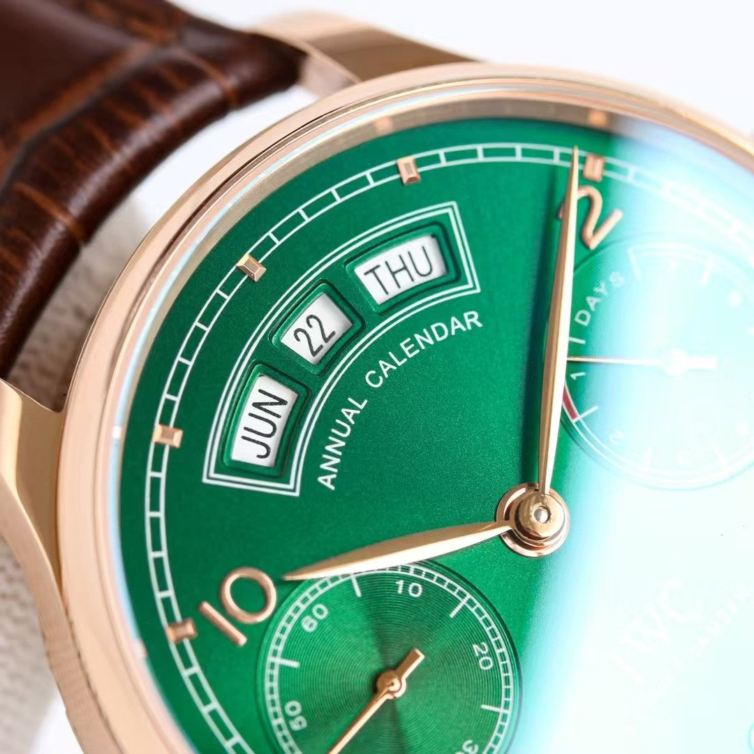 Big Pilot Annual Calendar IW502702  Green 46mm SS/LE AZF A52850