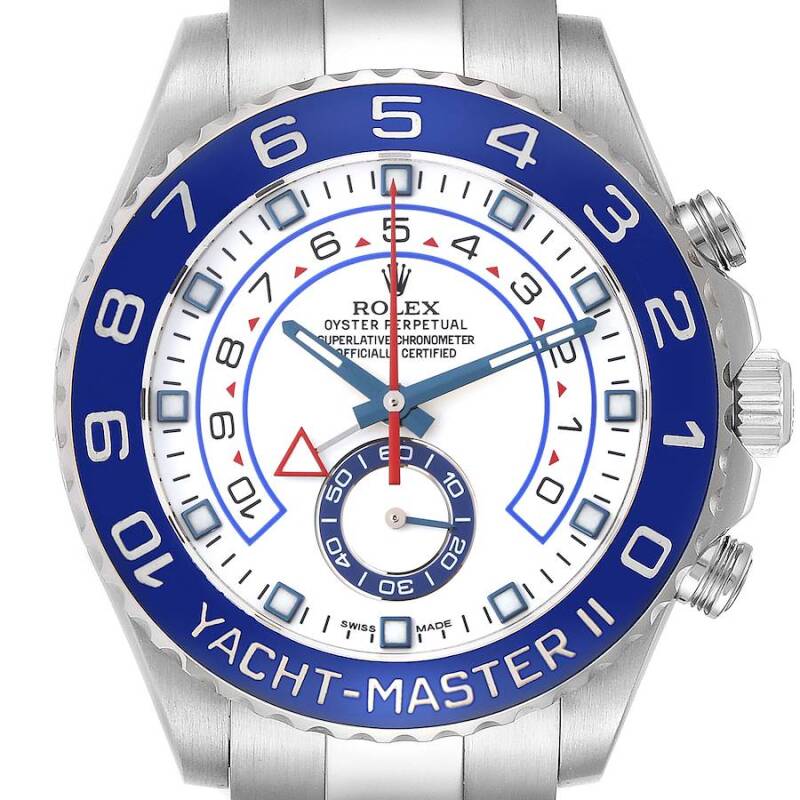 Yacht-Master II 116680 44mm SS/SS White/Num KF V2 A7750