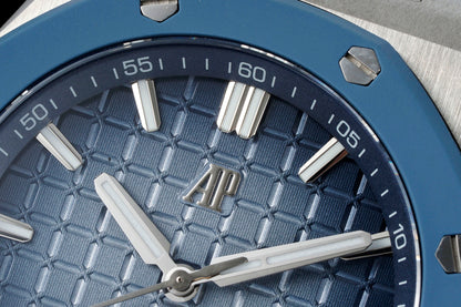 Royal Oak Offshore Diver 15605 44mm SS/RU APPF Blue Dial SA4302