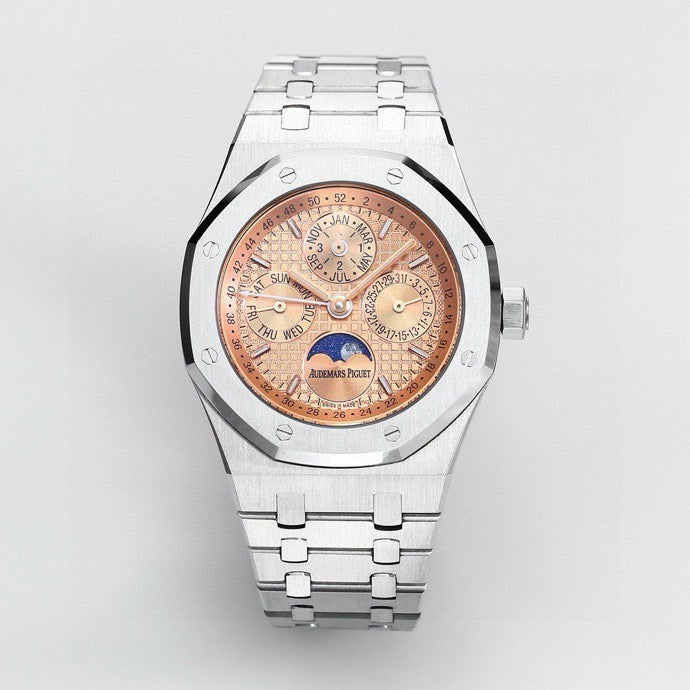 Audemars Piguet - Royal Oak Perpetual Cal 26615 SS/SS Gold Dial BF A5134