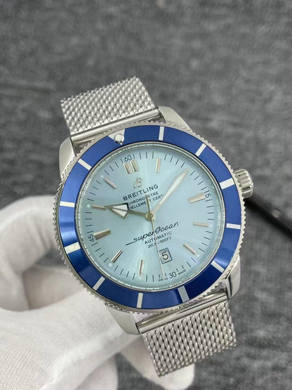 Superocean Heritage B20 42mm SSRU Ice Blue Dial BLF A2824