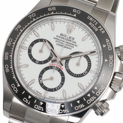 Daytona 126500 40mm SS/SS White/Stk RWF JH4131 (Free Sprung)