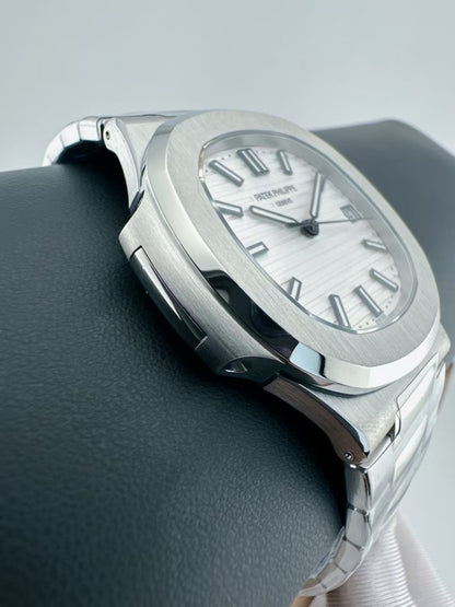 Nautilus 5711 40mm SS/SS White Dial DDF DD324 Super Clone(SW Dial)