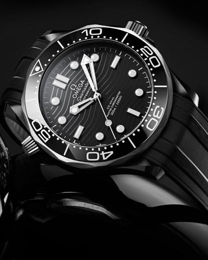 Seamaster 300m 43.5mm RG Ceramic/RU Black Dial ORF OR8806 Super Clone