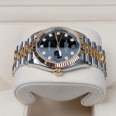Datejust 126233 36mm Oys SS/YG Black/Dia VSF V2 DD3235