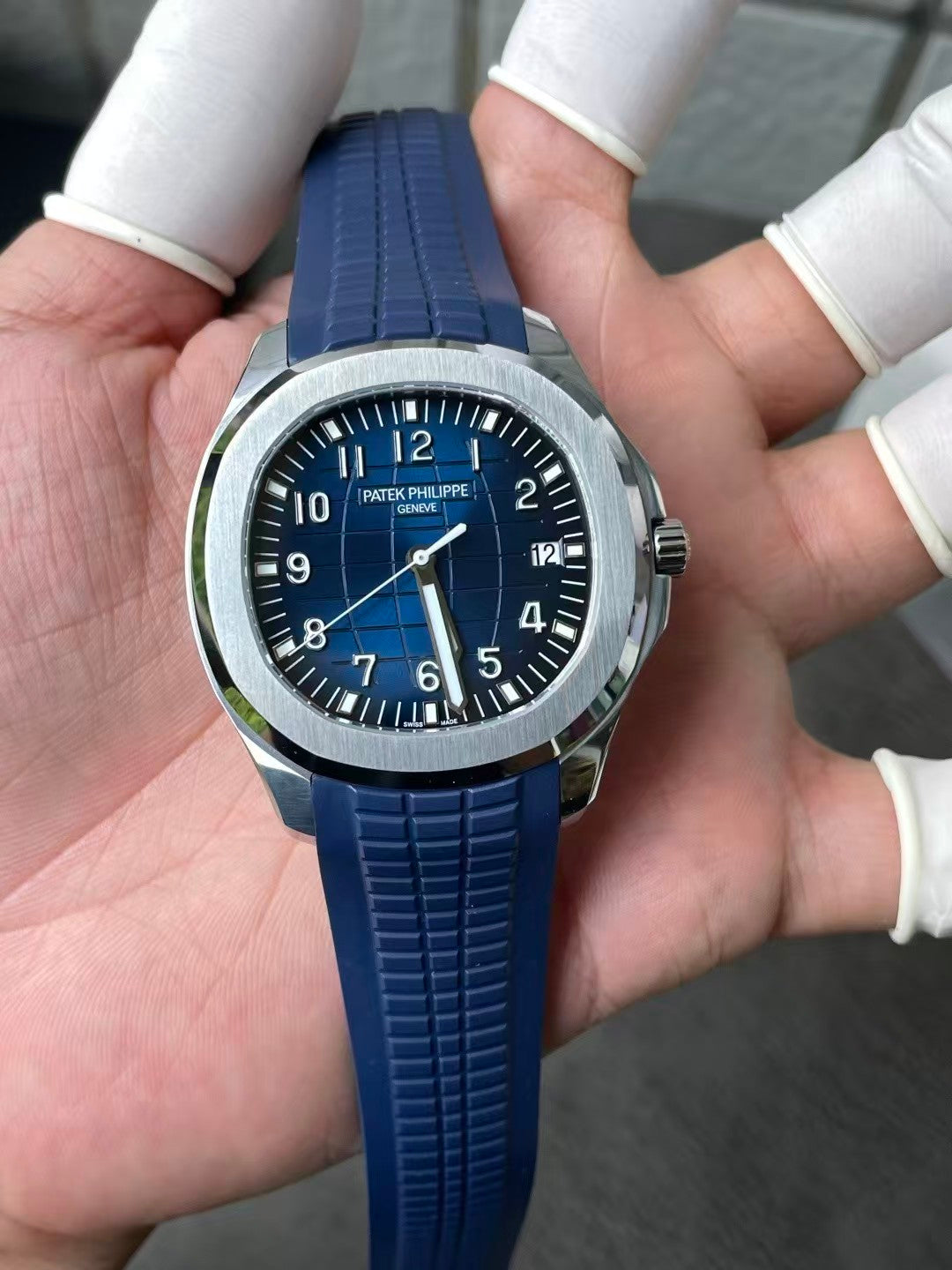 Aquanaut 5168 40mm SS/RU Blue Dial WSF DPB330 (Weighted Approx.150g)