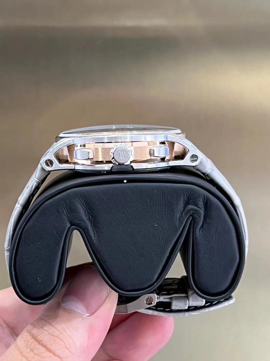 Code11.59 Chrono 26393 41mm SS/LE Silver Dial APSF SH4401 Super Clone