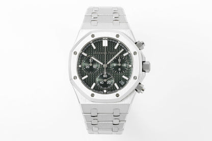 Royal Oak Chrono 26240ST 41mm SS/SS Green Dial OCTA SH4401 (Free Sprung)