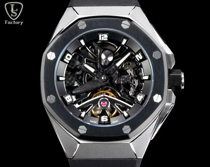 Audemars Piguet Royal Oak Concept 42mm Black Panther Titanium/RU Fake Tourbillon