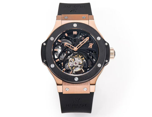 Hublot - Big Bang Tourbillon RGRU Black Skeleton Flying Tourbillon