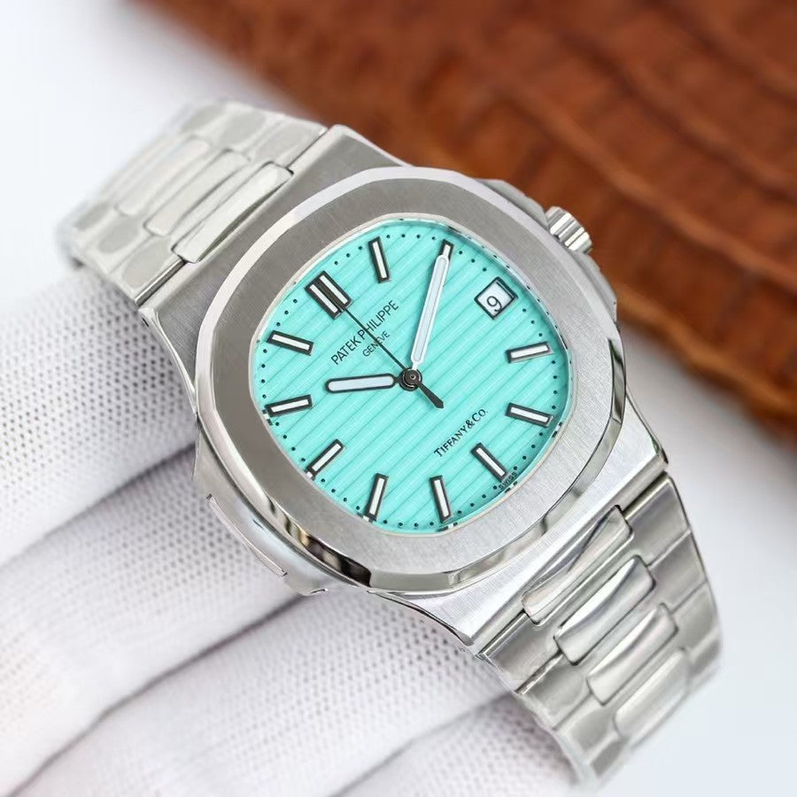 Nautilus 5711 40mm SS/SS Tiffany Blue Dial DDF DD330 Super Clone(SW Dial)