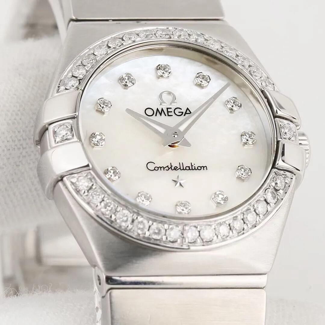 Constellation 28mm Dia SS/SS MOP/Dia 8848F Swiss Qtz