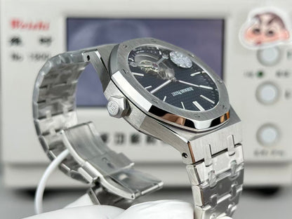Royal Oak Tourbillon 41mm SS/SS dark Blue/Stk R8F V2 Flying Tourb