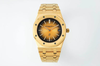 Royal Oak 16202 39mm YG/YG Smoked Gold Dial ZF A7121