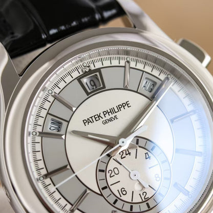 Patek Philippe - Annual Cal Moonphase Ref.5905 SS/LE Blk GRF V2 MY9015