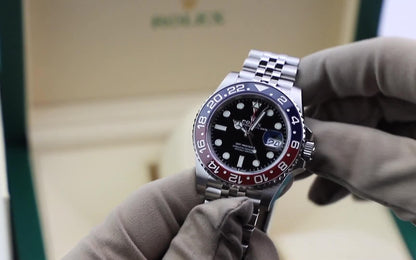 GMT Master II 126710 Pepsi 40mm Oys SS/SS Black Dial Clean Plus JH3285