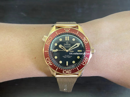 Seamaster 300m 2025 42mm Bronze/Brz Black Dial VSF VS8806 Super Clone