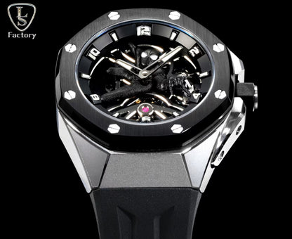 Audemars Piguet Royal Oak Concept 42mm Black Panther Titanium/RU Fake Tourbillon