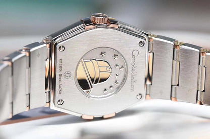 Constellation 28mm Dia SS/RG MOP/Dia 8848F Swiss Qtz