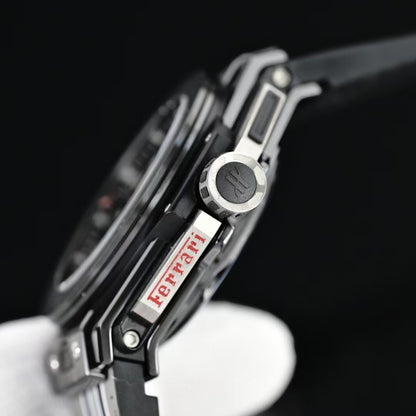 Big Bang Ferrari 45mm Ceramic/TI/RU Black Seketon Dail HBF HUB1241