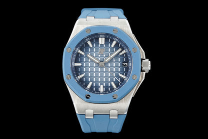 Royal Oak Offshore Diver 15605 44mm SS/RU APPF Blue Dial SA4302