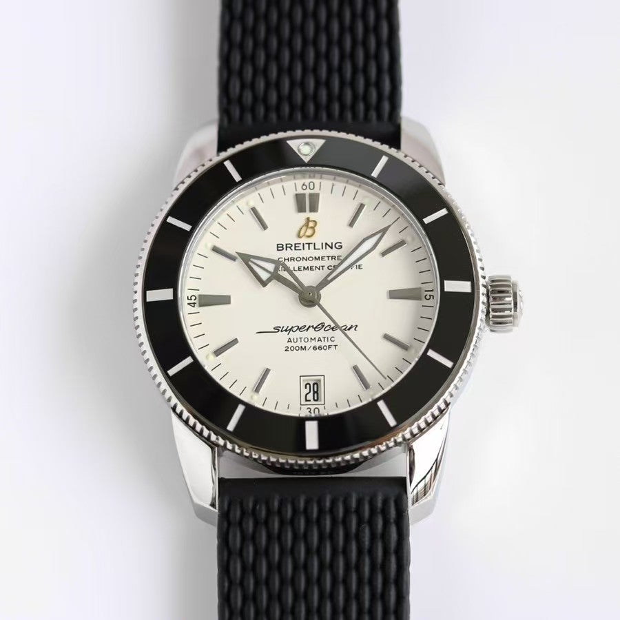 Superocean Heritage B20 42mm SSRU White Dial BLF A2824