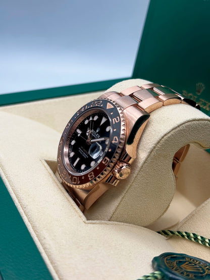 GMT Master II 126715CHNR Oys 40mm RG/RG Black Dial WF SH3285 (Gain Weight Approx.216g)