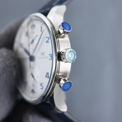 Portugueser Chrono 41mm SS/SS Green/Num AZF A69355