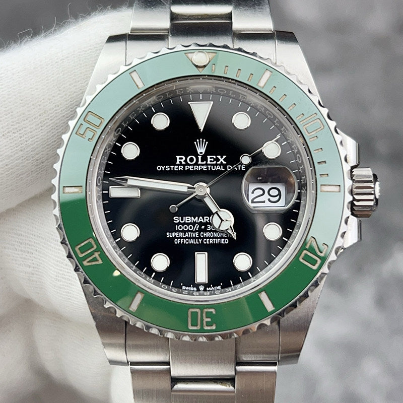 Submariner 126610LV Starbucks 41mm SS/SS Black Dial QF JH3235 (Free Sprung)