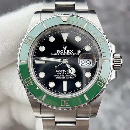 Submariner 126610LV Starbucks 41mm SS/SS Black Dial QF JH3235 (Free Sprung)