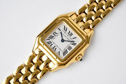 Panthere Secrete De Ladies 31mm YG/YG White Dial BVF Quartz