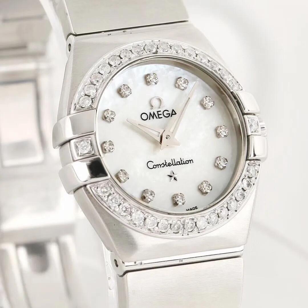 Constellation 28mm Dia SS/SS MOP/Dia 8848F Swiss Qtz