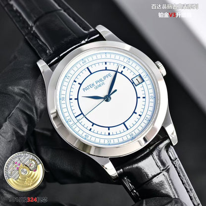 Calatrava 5296R RGLE WhiteStk ZF V3 A324SC
