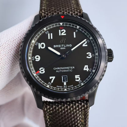 Aviator 8 41mm DLC/NY Green Dial TF A2824