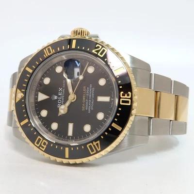 SeaDweller 126603LN 43mm Wrapped YG/SS Black/Dot KF VR3235