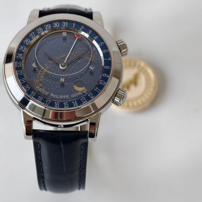 Celestial Sky Moon 6102P SS/LE Blue Dial PPF A240 Super Clone