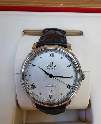 De Ville Prestige Date 40mm RG/LE White Dial MKS A8800