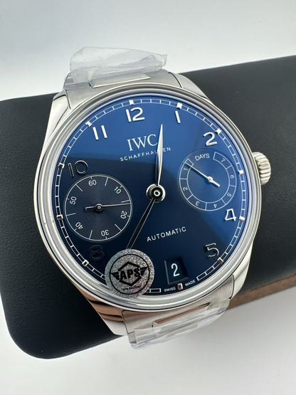 Portugieser 7 Days 2024 42mm SSSS Blue Dial APS A52010