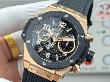 Big Bang Unico 42mm RGRU Black Ceramic Bezel BBF HUB1280